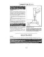 Preview for 8 page of Craftsman 315.111270 Owner'S Manual