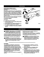 Preview for 11 page of Craftsman 315.111371 Operator'S Manual