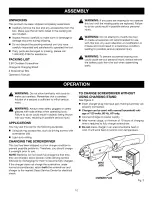 Preview for 10 page of Craftsman 315.111372 Operator'S Manual