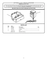 Preview for 16 page of Craftsman 315.111372 Operator'S Manual