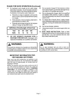 Предварительный просмотр 4 страницы Craftsman 315.111720 Owner'S Manual