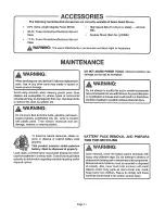 Предварительный просмотр 11 страницы Craftsman 315.111720 Owner'S Manual