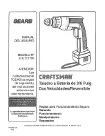 Предварительный просмотр 15 страницы Craftsman 315.111720 Owner'S Manual