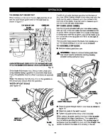 Preview for 16 page of Craftsman 315.113081 Operator'S Manual