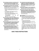 Preview for 6 page of Craftsman 315.113082 Operator'S Manual