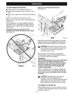 Preview for 14 page of Craftsman 315.113082 Operator'S Manual