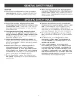 Preview for 4 page of Craftsman 315.113850 Operator'S Manual