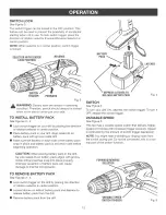 Preview for 12 page of Craftsman 315.113850 Operator'S Manual