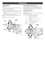 Preview for 14 page of Craftsman 315.113850 Operator'S Manual