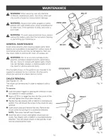 Preview for 16 page of Craftsman 315.113850 Operator'S Manual