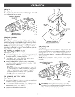 Preview for 12 page of Craftsman 315.113860 Operator'S Manual