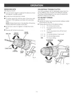 Preview for 14 page of Craftsman 315.113860 Operator'S Manual