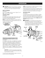 Preview for 12 page of Craftsman 315.113861 Operator'S Manual