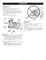 Preview for 14 page of Craftsman 315.113861 Operator'S Manual