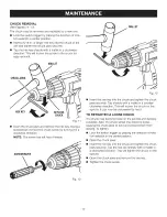 Preview for 17 page of Craftsman 315.113861 Operator'S Manual