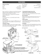 Предварительный просмотр 7 страницы Craftsman 315.114030 Operator'S Manual