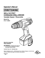 Craftsman 315.114050 Operator'S Manual preview