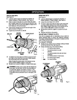 Preview for 12 page of Craftsman 315.114050 Operator'S Manual