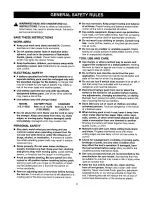 Preview for 3 page of Craftsman 315.114232 Operator'S Manual