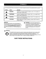 Preview for 8 page of Craftsman 315.114232 Operator'S Manual