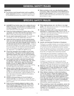 Preview for 4 page of Craftsman 315.114233 Operator'S Manual