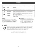 Preview for 8 page of Craftsman 315.114233 Operator'S Manual