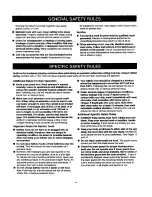 Preview for 4 page of Craftsman 315.114260 Operator'S Manual