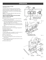 Preview for 15 page of Craftsman 315.114280 Operator'S Manual