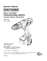 Craftsman 315.114420 Operator'S Manual preview