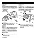 Preview for 11 page of Craftsman 315.114500 Operator'S Manual