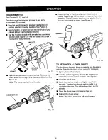 Preview for 14 page of Craftsman 315.114500 Operator'S Manual