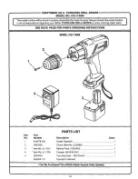 Preview for 16 page of Craftsman 315.114500 Operator'S Manual