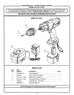 Preview for 17 page of Craftsman 315.114500 Operator'S Manual