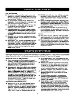 Preview for 4 page of Craftsman 315.114520 Operator'S Manual