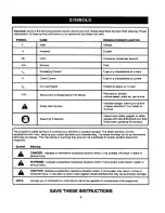 Preview for 6 page of Craftsman 315.114520 Operator'S Manual