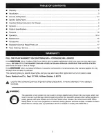 Предварительный просмотр 2 страницы Craftsman 315.114610 Operator'S Manual