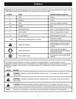 Предварительный просмотр 6 страницы Craftsman 315.114610 Operator'S Manual