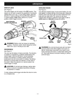 Предварительный просмотр 11 страницы Craftsman 315.114610 Operator'S Manual