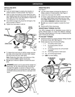 Предварительный просмотр 12 страницы Craftsman 315.114610 Operator'S Manual