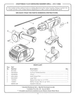 Предварительный просмотр 19 страницы Craftsman 315.114840 Operator'S Manual