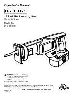 Предварительный просмотр 5 страницы Craftsman 315.11485 Operator'S Manual