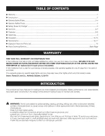 Preview for 2 page of Craftsman 315.114852 Operator'S Manual