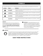 Preview for 7 page of Craftsman 315.114852 Operator'S Manual