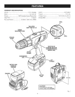 Preview for 8 page of Craftsman 315.114852 Operator'S Manual