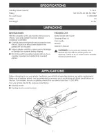 Предварительный просмотр 7 страницы Craftsman 315.115080 Operator'S Manual