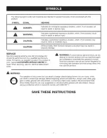 Preview for 7 page of Craftsman 315.115122 Operator'S Manual