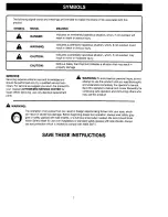 Предварительный просмотр 7 страницы Craftsman 315.115370 Operator'S Manual