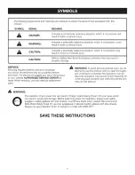 Preview for 7 page of Craftsman 315.115390 Operator'S Manual