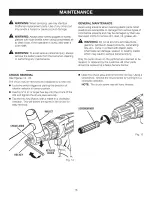 Preview for 16 page of Craftsman 315.115390 Operator'S Manual