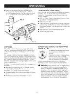 Preview for 17 page of Craftsman 315.115390 Operator'S Manual